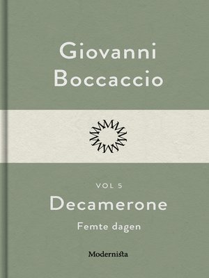 cover image of Decamerone vol 5, femte dagen